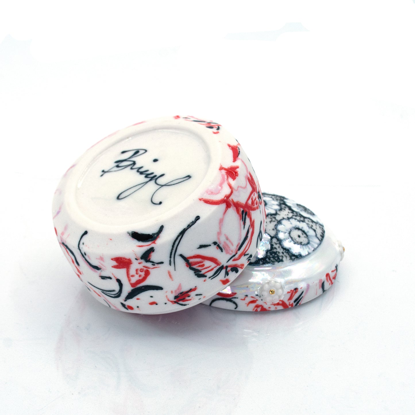 Strawberry Trinket Jar