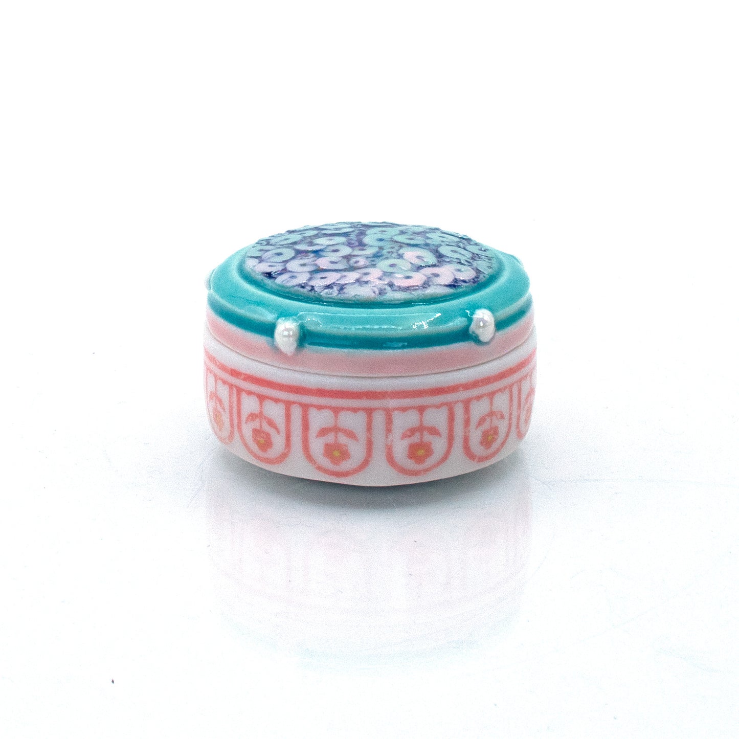 Sequin Trinket Jar