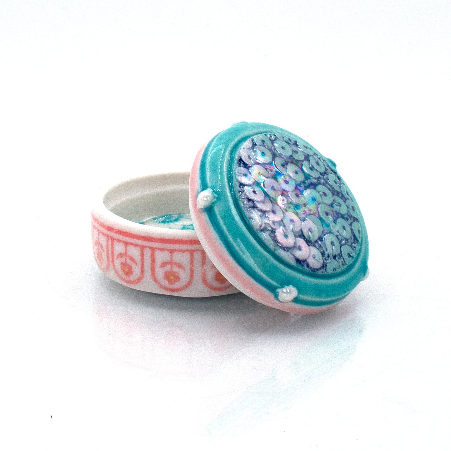 Sequin Trinket Jar