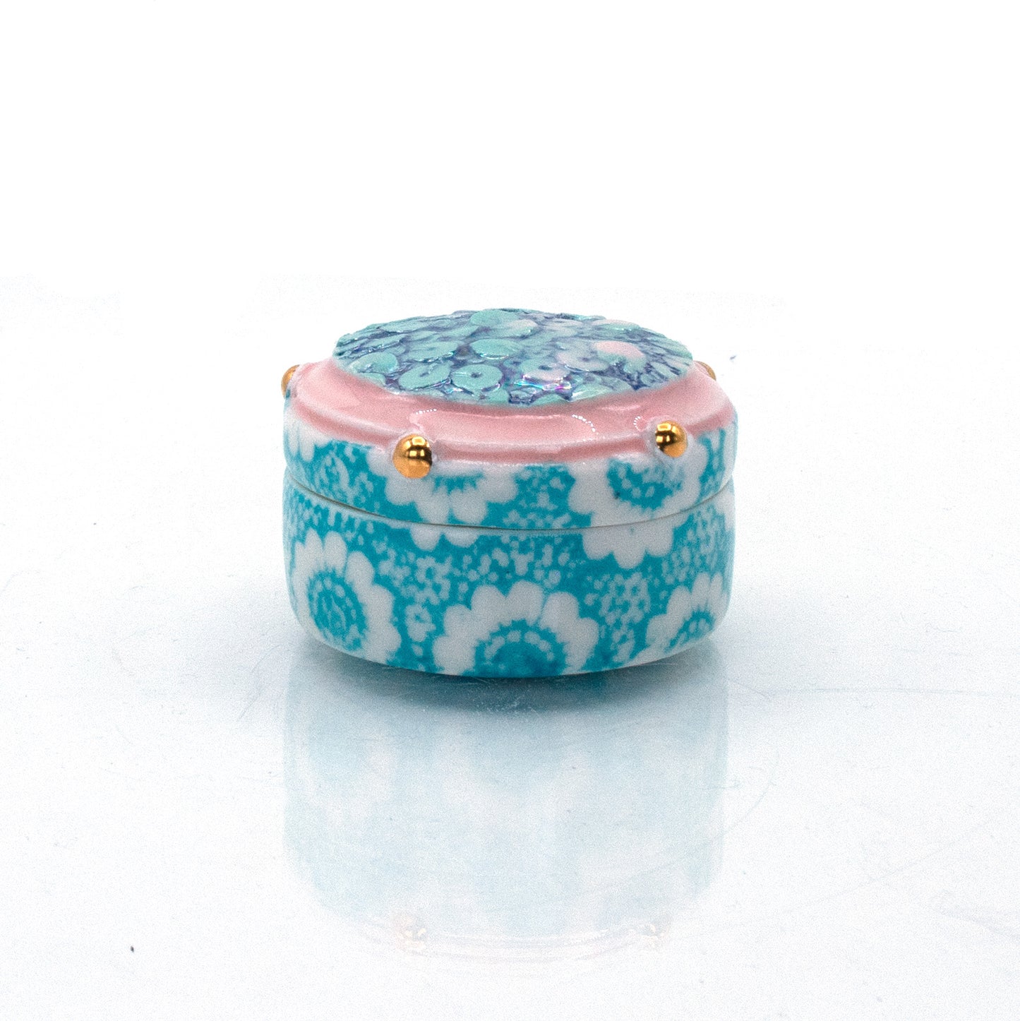 Sequin Trinket Jar