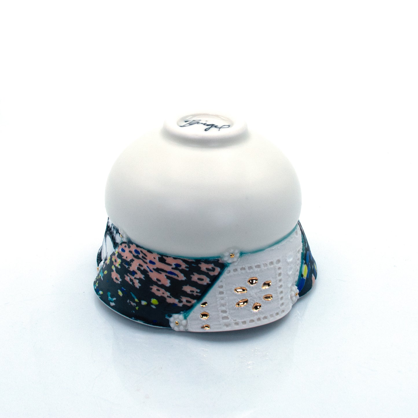 Quilted Ice Cream Bowl