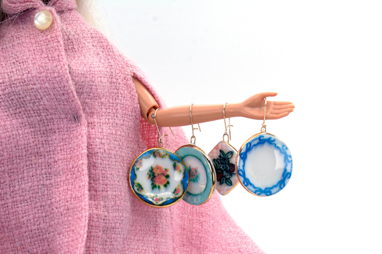 Barbie Plate Earrings