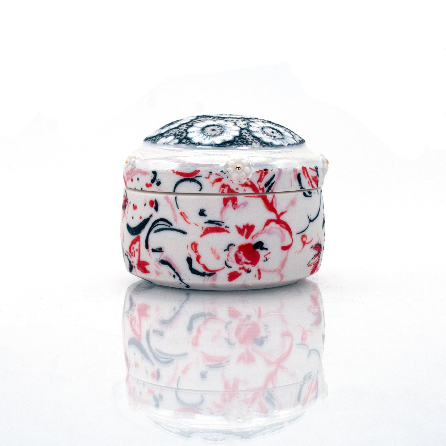 Strawberry Trinket Jar