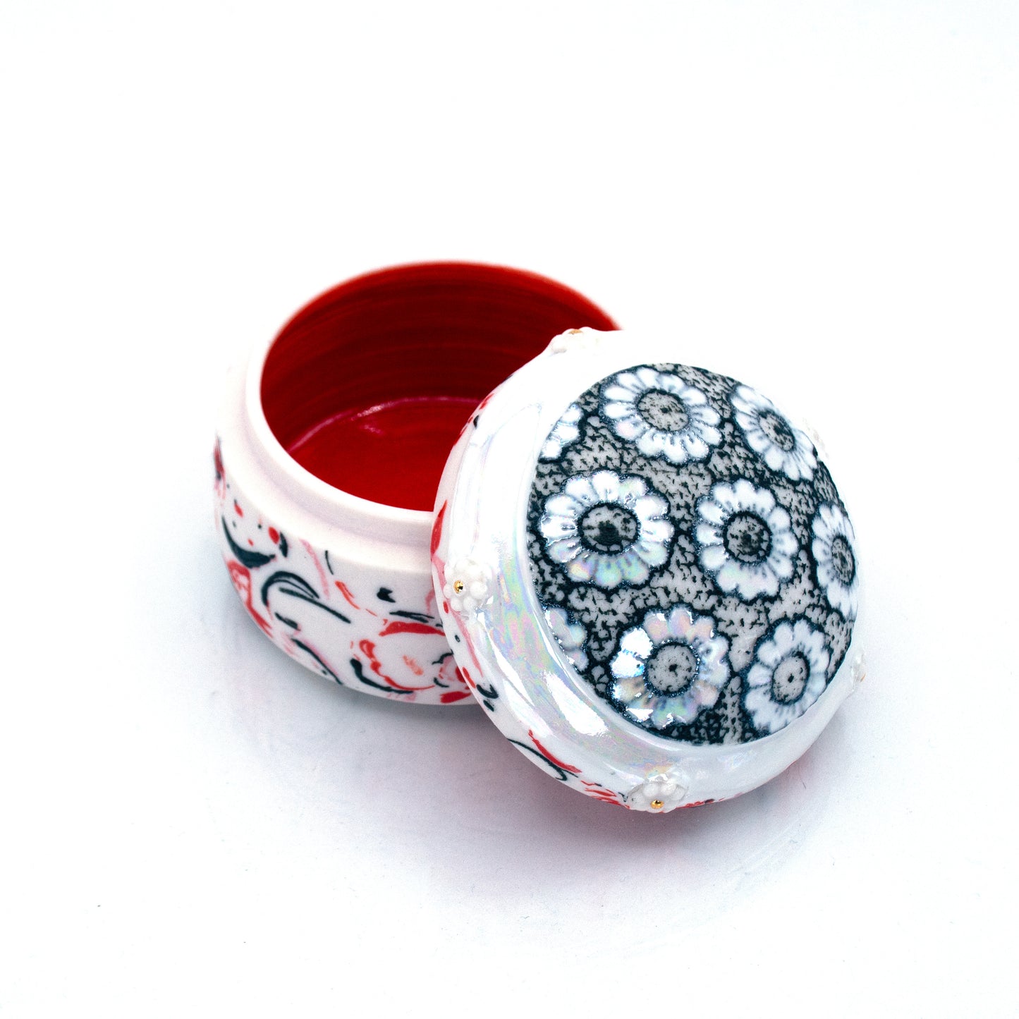 Strawberry Trinket Jar