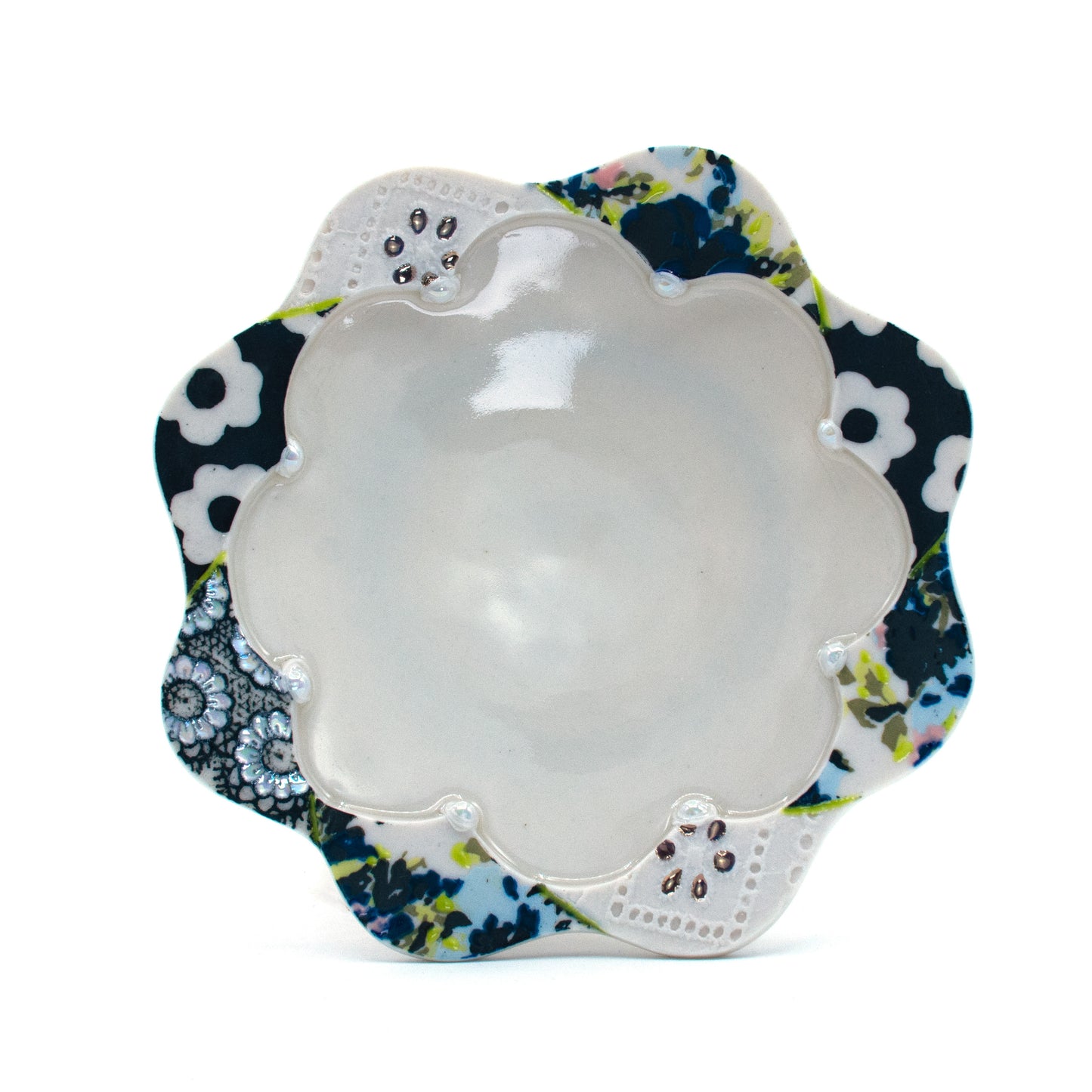Quilted Cookie Plate