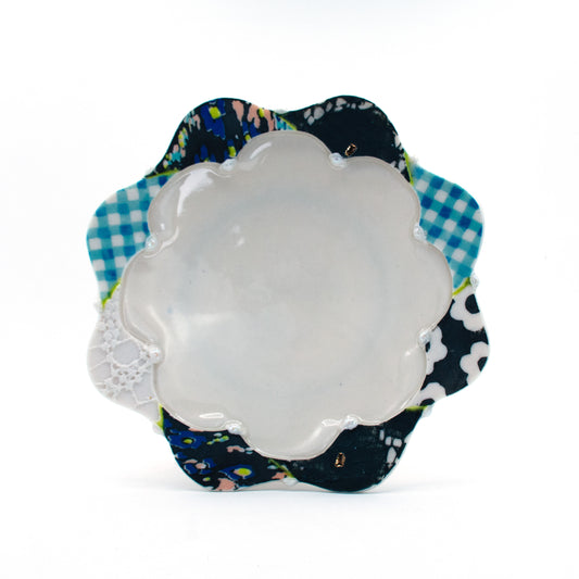 Quilted Cookie Plate