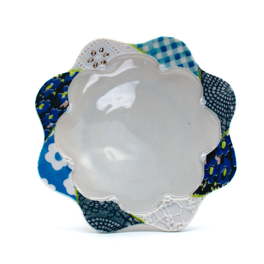 Quilted Cookie Plate