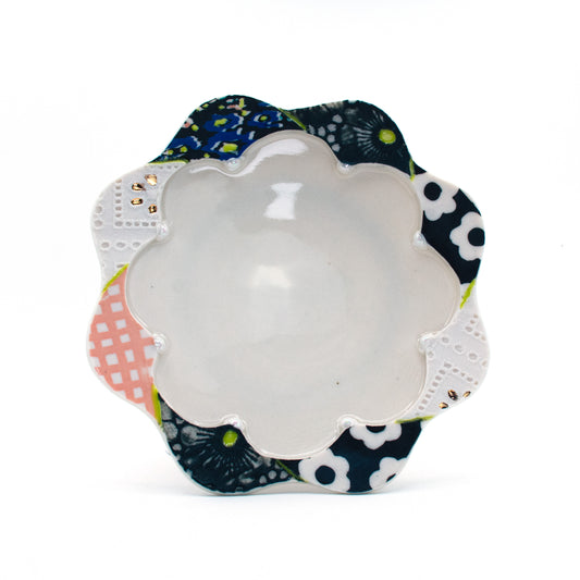 Quilted Cookie Plate