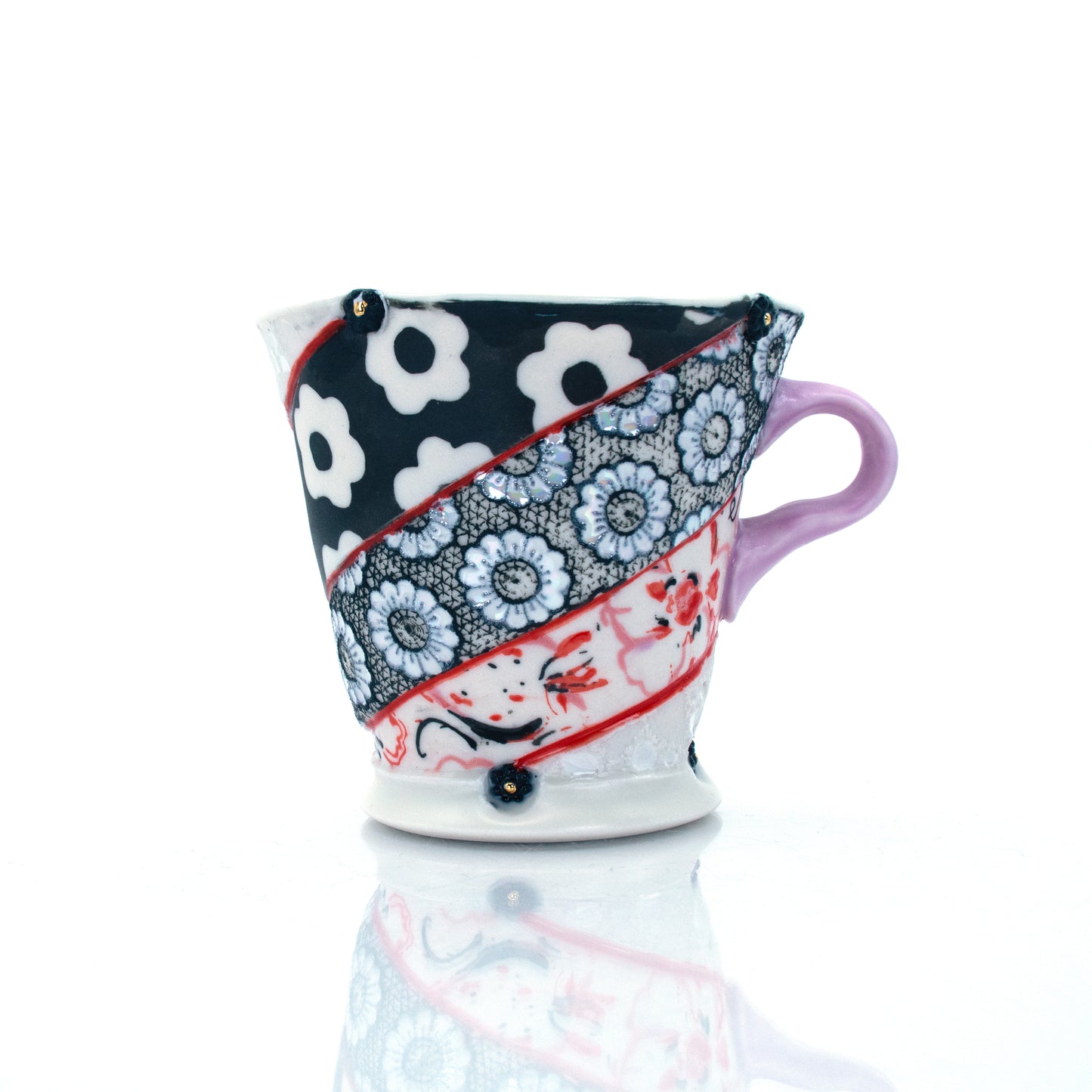 Strawberry Quilted Twist Mug