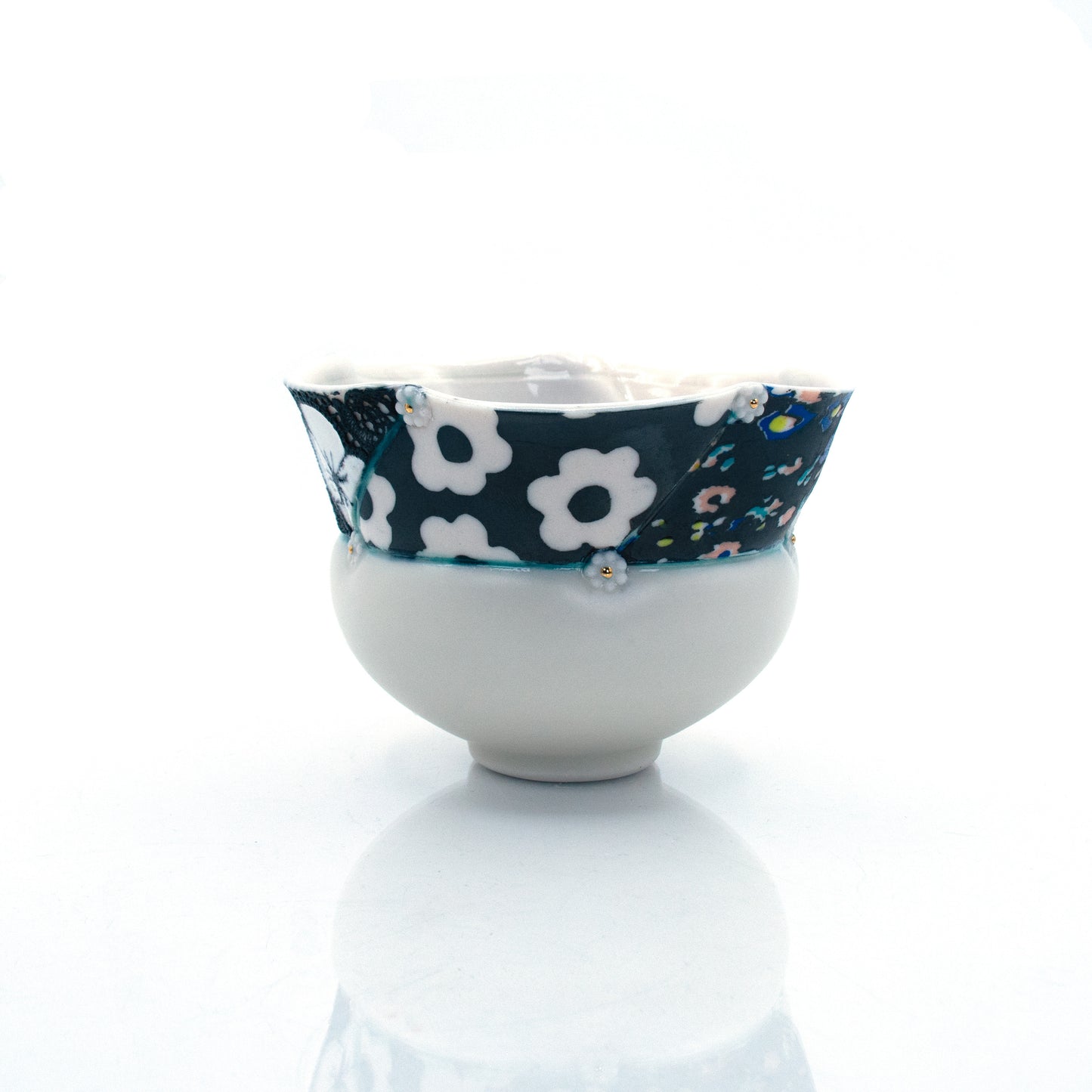 Quilted Ice Cream Bowl