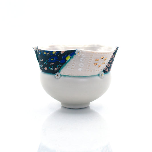 Quilted Ice Cream Bowl