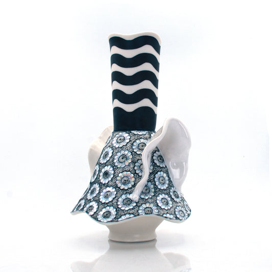 Ruffle Vase
