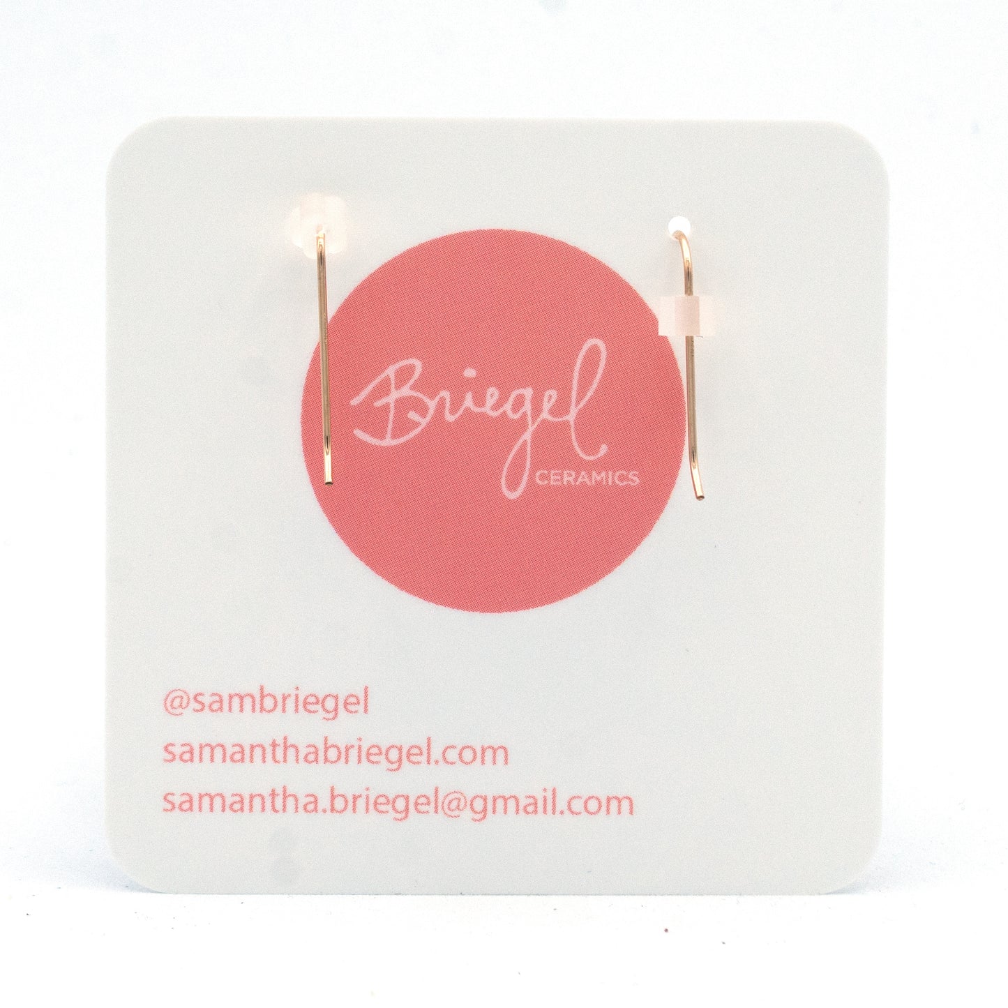 Barbie Bow Plate Earrings