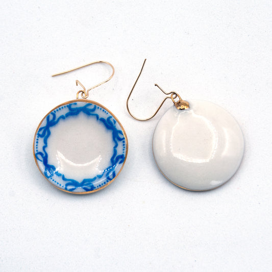 Barbie Bow Plate Earrings