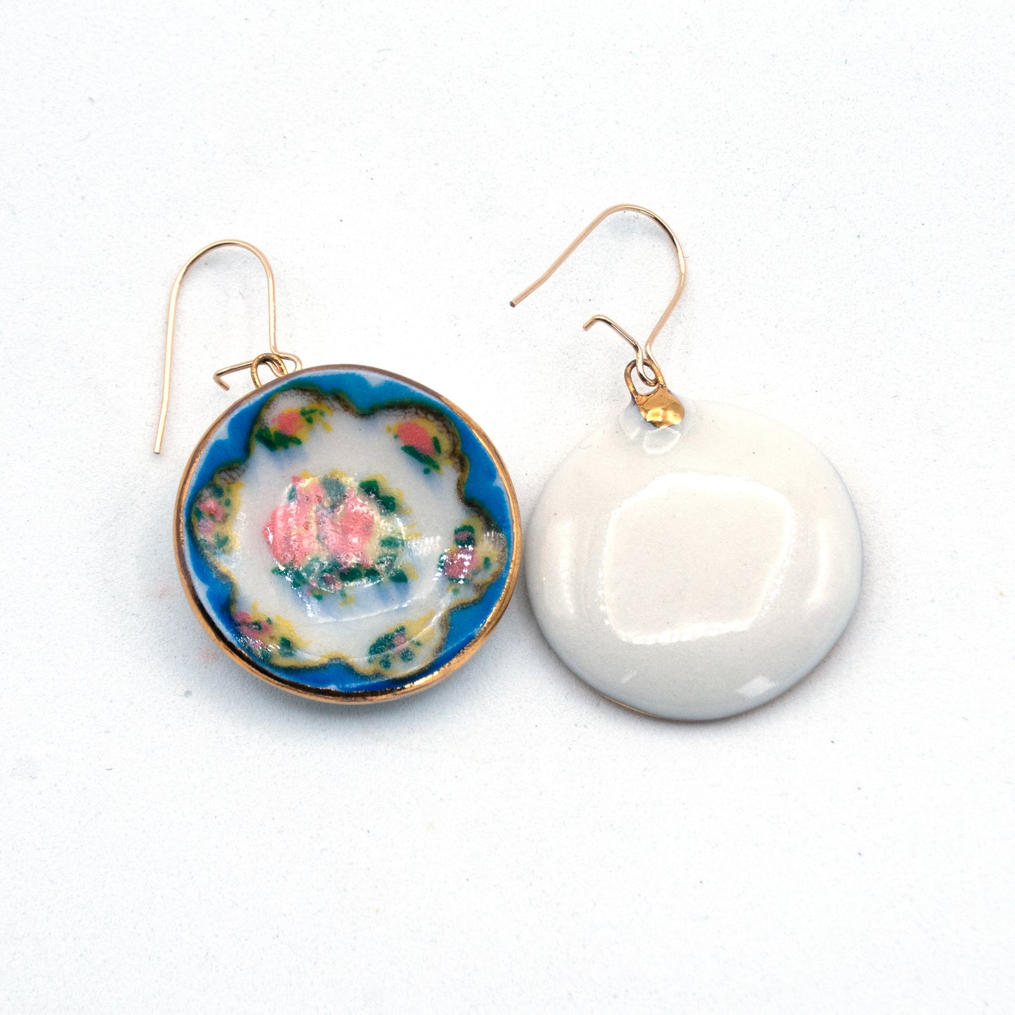 Sèvres Plate Earrings