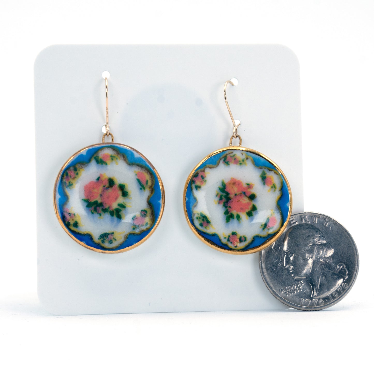 Sèvres Plate Earrings