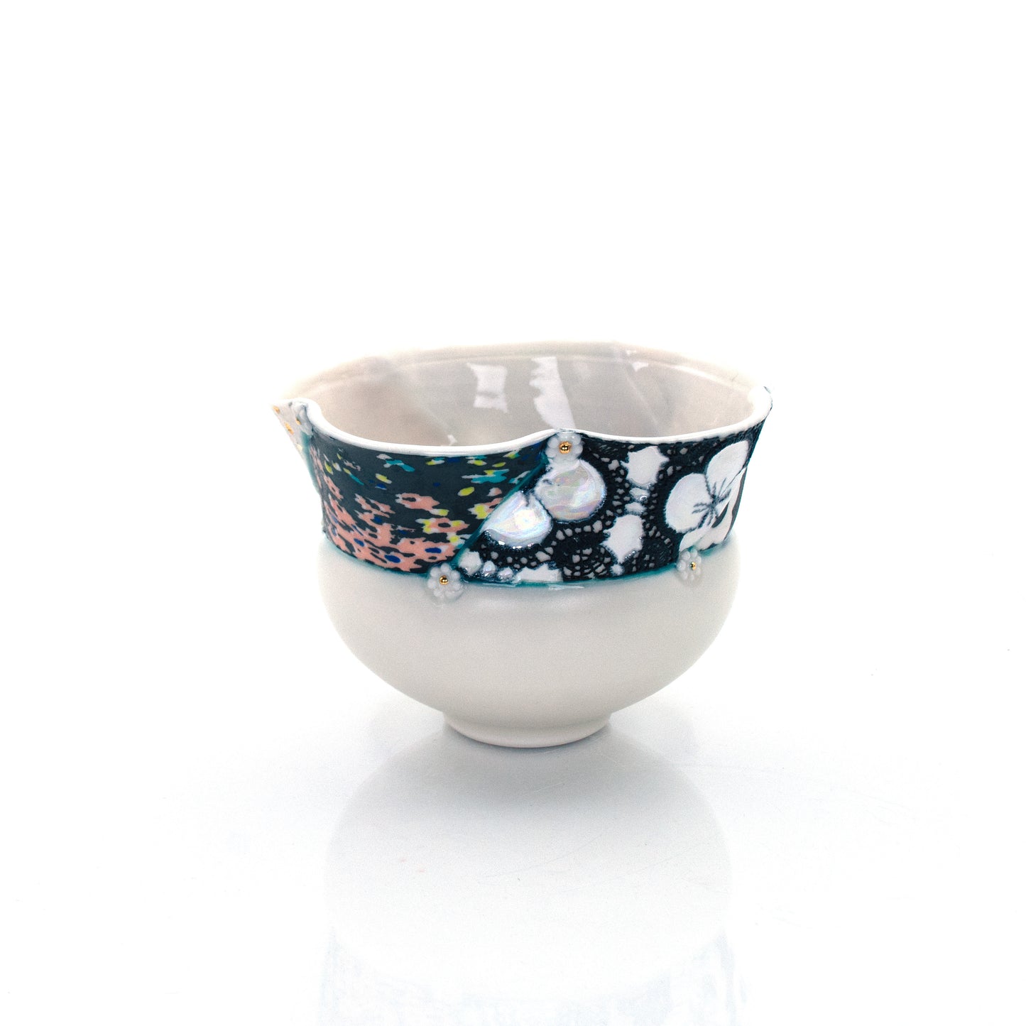 Quilted Ice Cream Bowl