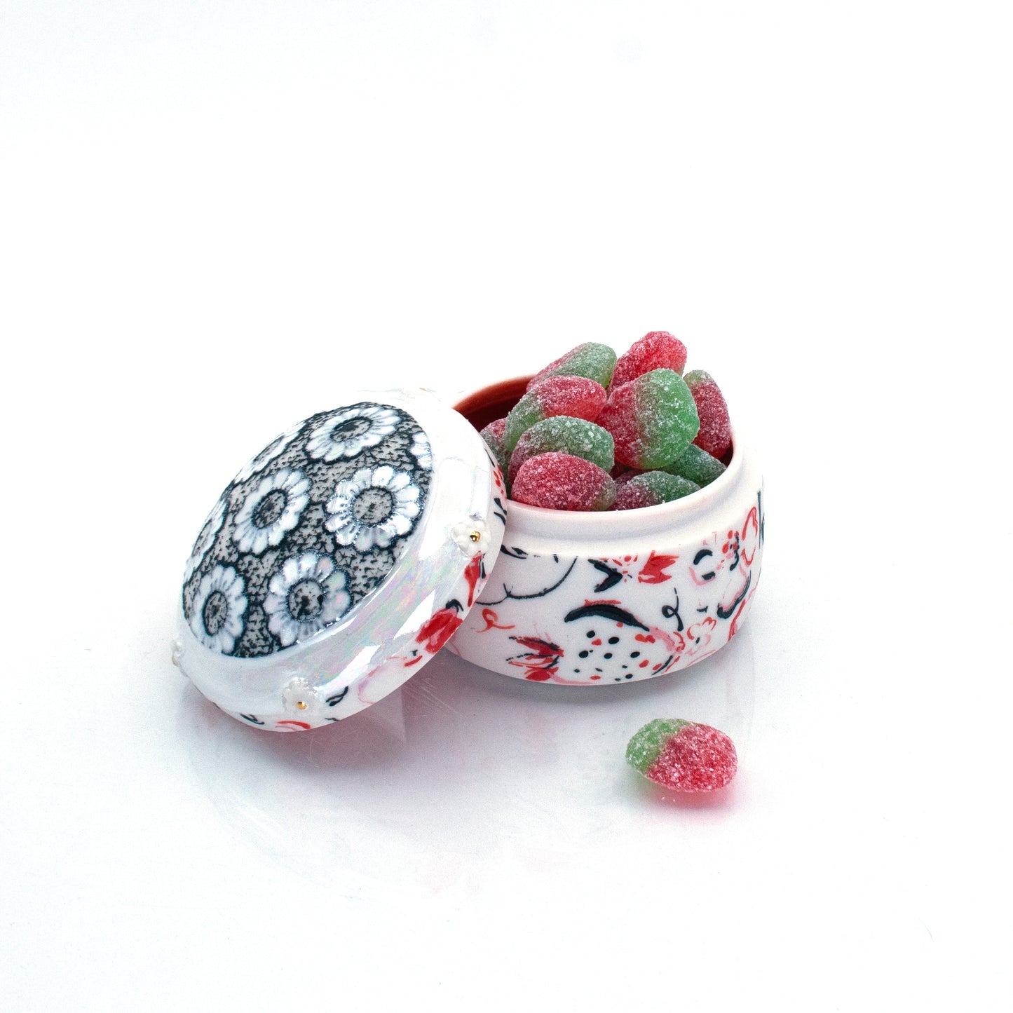 Strawberry Trinket Jar