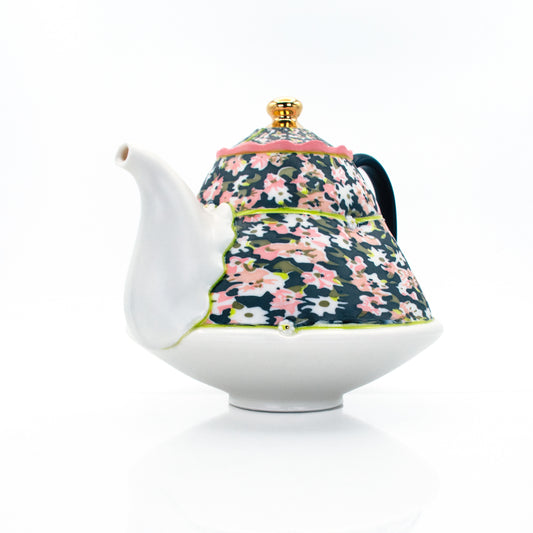 Ditsy Stretched Floral Teapot